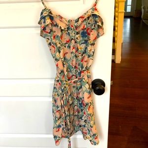 Kimichi Blue Floral Print Sundress